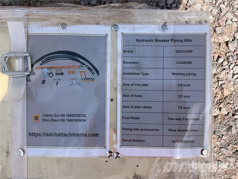 SDCH -04P Juego de Conexiones Auxiliares para Mart Kiti naudoti statybos komponentai