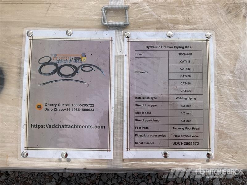 SDCH -04P Juego de Conexiones Auxiliares para Mart Kiti naudoti statybos komponentai