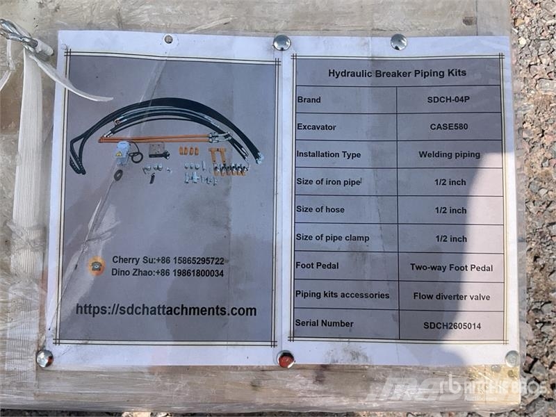 SDCH -04P Juego de Conexiones Auxiliares para Mart Kiti naudoti statybos komponentai