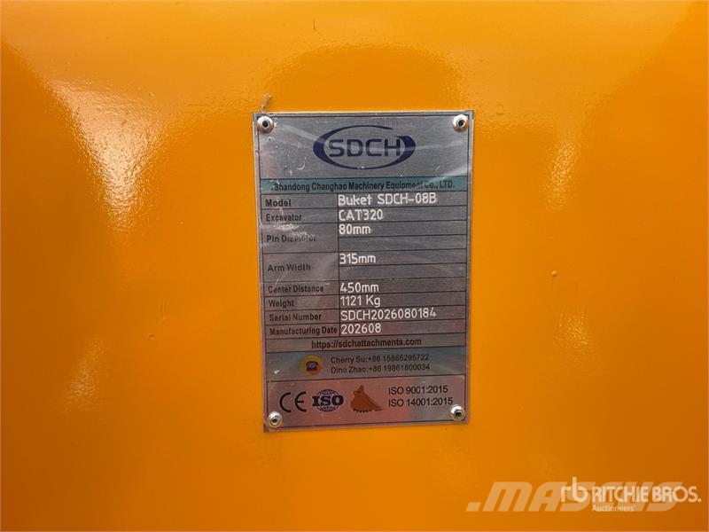 SDCH -08B 42 in Digging Cucharon (Sin Usar) / Exca Cucharones