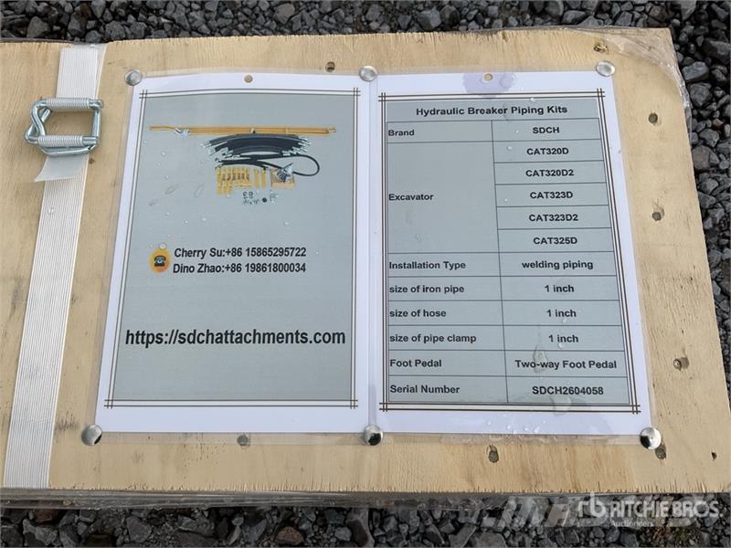  SDCH -08P Conexiones Auxiliares Hidraulicas para E مكونات أخرى