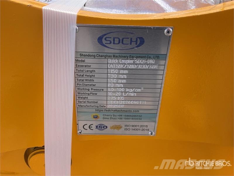  SDCH -08Q Acoplador Rapido Hidraulico (Sin Usar) / موصلات سريعة