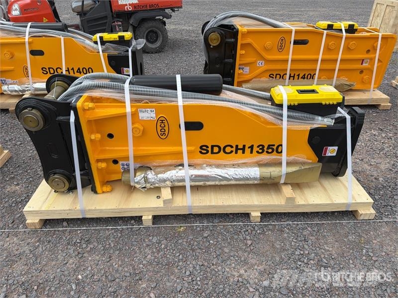 SDCH 1350 Martillo Hidraulico (Sin Usar) / Hydraul Hidrauliniai kūjai / Trupintuvai