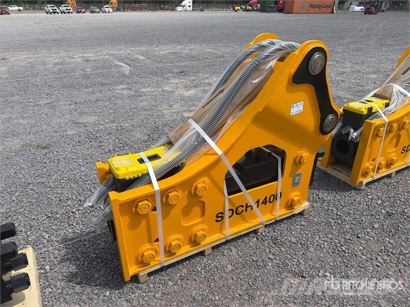 SDCH 1400 Martillo Hidraulico (Sin Usar) / Hydraul Hidrauliniai kūjai / Trupintuvai