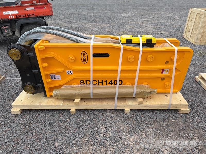 SDCH 1400 Martillo Hidraulico (Sin Usar) / Hydraul Hidrauliniai kūjai / Trupintuvai