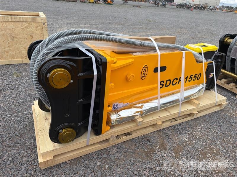  SDCH 1550 Martillo Hidraulico (Sin Usar) / Hydraul Hidrauliniai kūjai / Trupintuvai