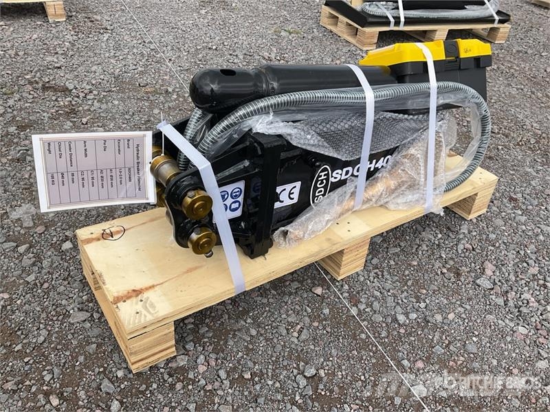 SDCH 400 Martillo Hidraulico (Sin Usar) / Hydrauli Hammers / Breakers
