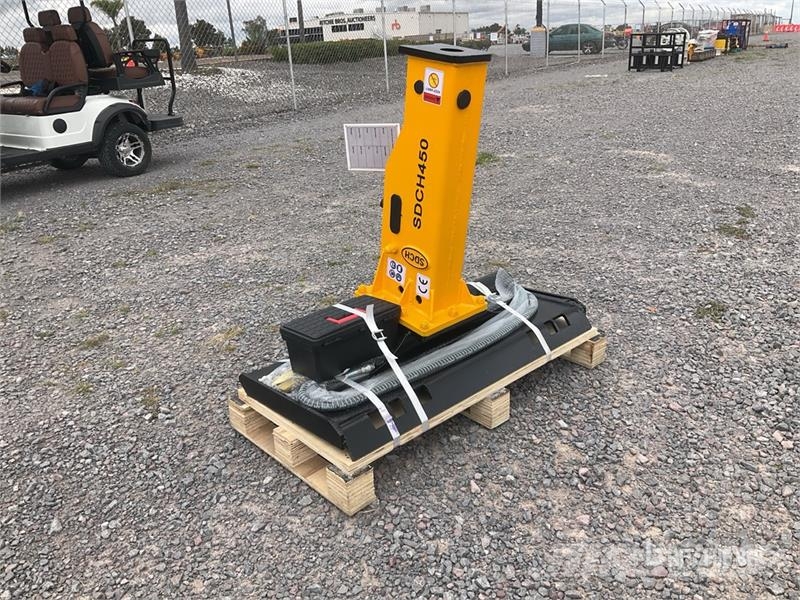 SDCH 450 Martillo Hidraulico para Minicargador (Si Hidrauliniai kūjai / Trupintuvai