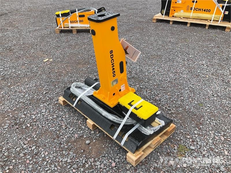  SDCH 450 Martillo Hidraulico para Minicargador (Si Martillos hidráulicos