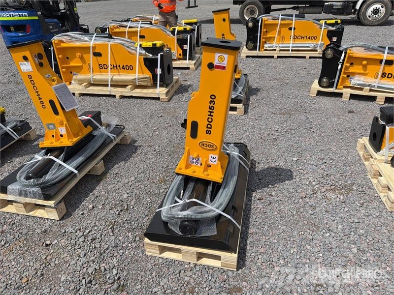  SDCH 530 Martillo Hidraulico para Minicargador (Si Hammers / Breakers