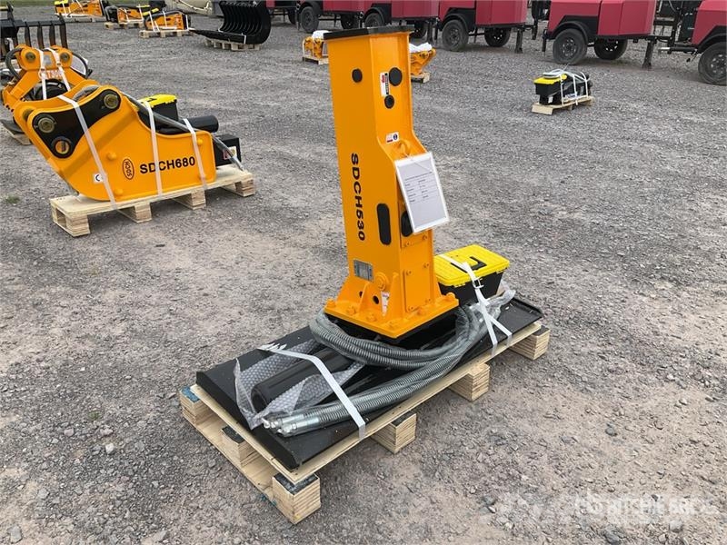  SDCH 530 Martillo Hidraulico para Minicargador (Si Martillos hidráulicos