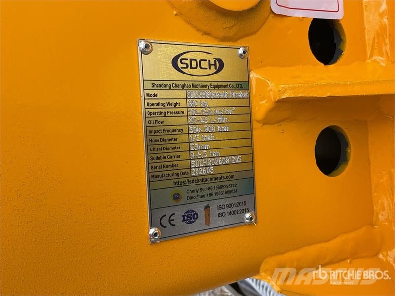 SDCH 530 Martillo Hidraulico para Minicargador (Si Hammers / Breakers