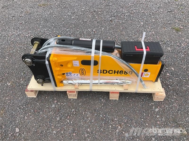 SDCH 680 Martillo Hidraulico (Sin Usar) / Hydrauli Hidrauliniai kūjai / Trupintuvai