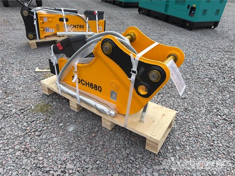 SDCH 680 Martillo Hidraulico (Sin Usar) / Backhoe Hammers / Breakers