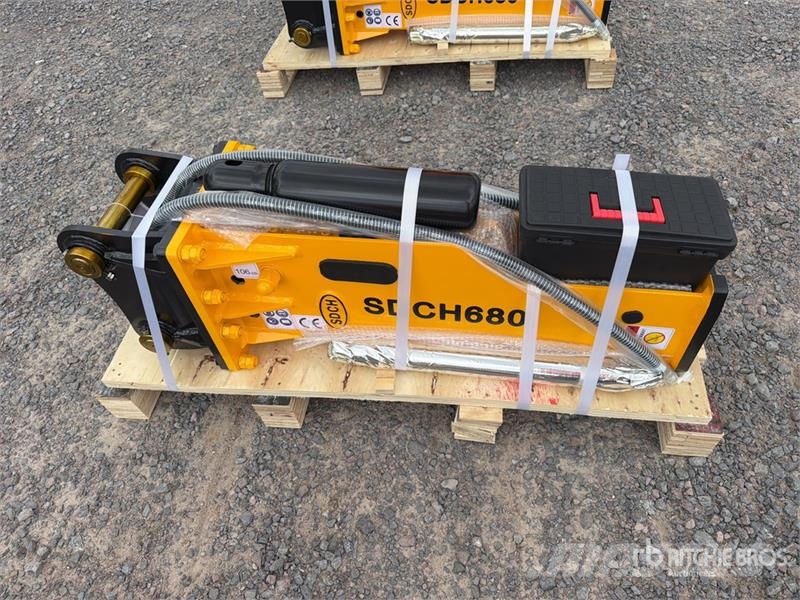 SDCH 680 Martillo Hidraulico (Sin Usar) / Hydrauli Hidrauliniai kūjai / Trupintuvai