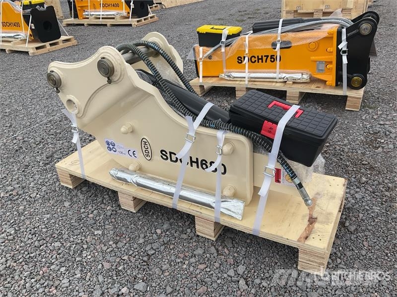 SDCH 680 Martillo Hidraulico (Sin Usar) / Backhoe Hammers / Breakers