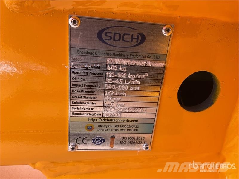  SDCH 680 Martillo Hidraulico (Sin Usar) / Hydrauli مطارق / كسارات