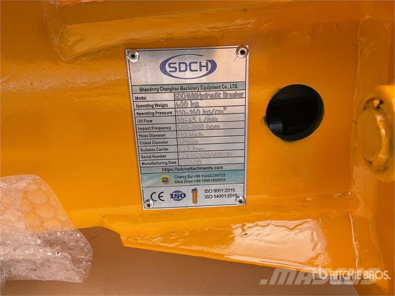 SDCH 680 Martillo Hidraulico (Sin Usar) / Hydrauli Hammers / Breakers