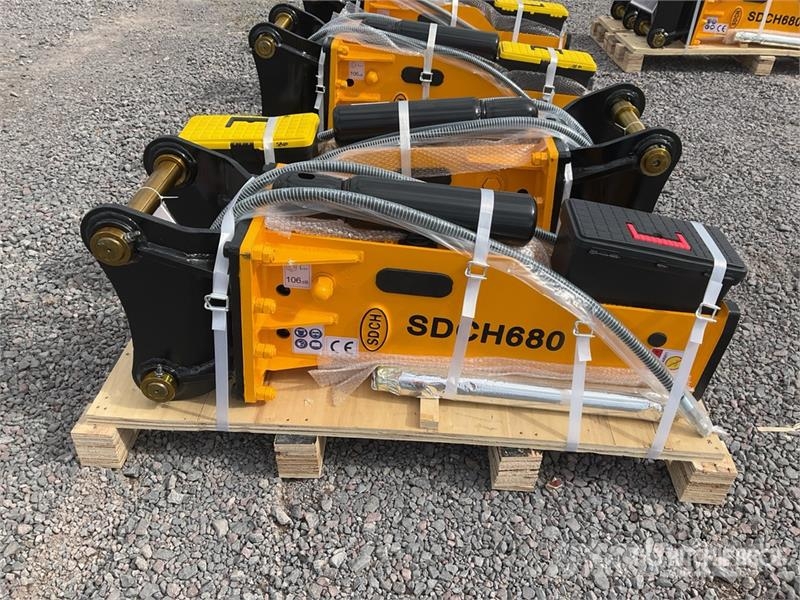 SDCH 680 Martillo Hidraulico (Sin Usar) / Hydrauli Hidrauliniai kūjai / Trupintuvai