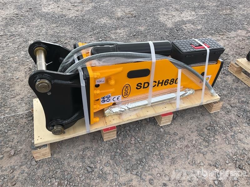 SDCH 680 Martillo Hidraulico (Sin Usar) / Hydrauli Hidrauliniai kūjai / Trupintuvai