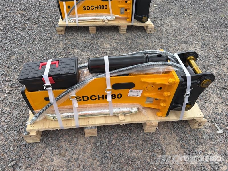 SDCH 680 Martillo Hidraulico (Sin Usar) / Hydrauli Hidrauliniai kūjai / Trupintuvai