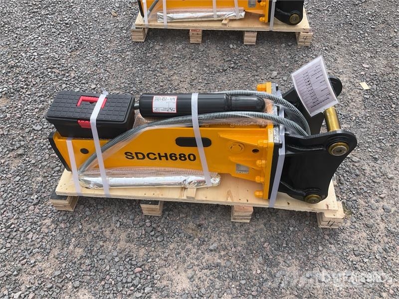  SDCH 680 Martillo Hidraulico (Sin Usar) / Hydrauli Martillos hidráulicos