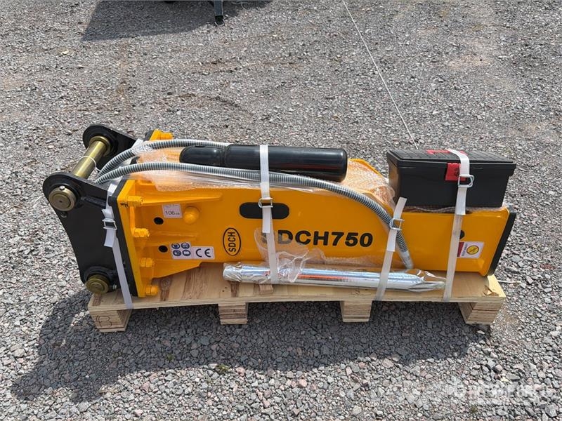  SDCH 750 Martillo Hidraulico (Sin Usar) / Hydrauli Hammers / Breakers