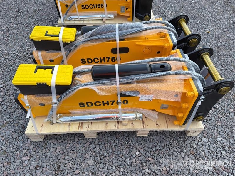 SDCH 750 Martillo Hidraulico (Sin Usar) / Hydrauli Hammers / Breakers