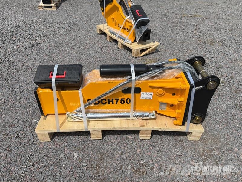  SDCH 750 Martillo Hidraulico (Sin Usar) / Hydrauli Hammers / Breakers