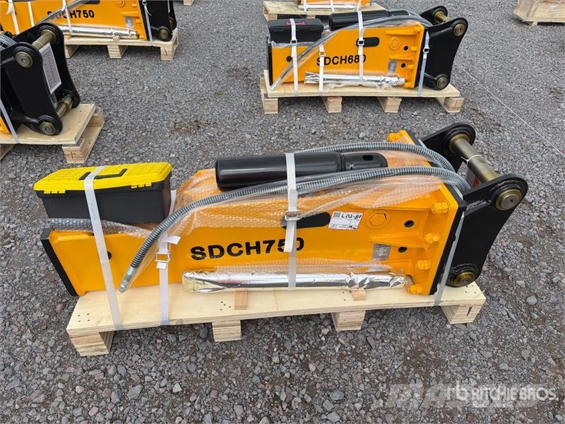  SDCH 750 Martillo Hidraulico (Sin Usar) / Hydrauli Hammers / Breakers