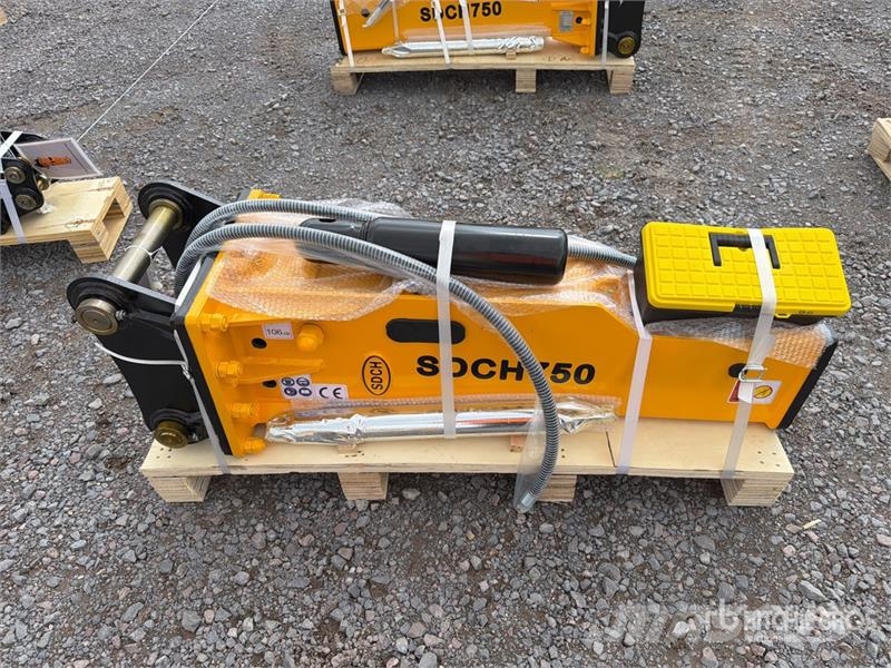  SDCH 750 Martillo Hidraulico (Sin Usar) / Hydrauli Hammers / Breakers