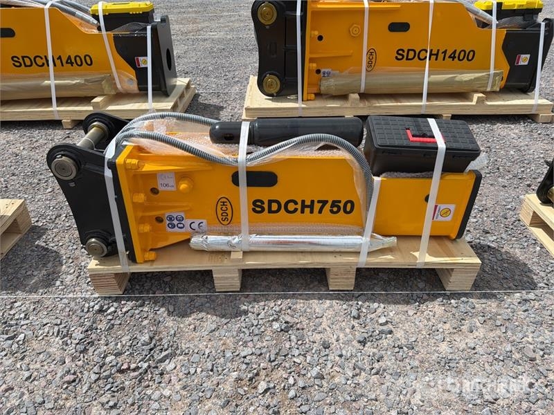 SDCH 750 Martillo Hidraulico (Sin Usar) / Hydrauli Hidrauliniai kūjai / Trupintuvai