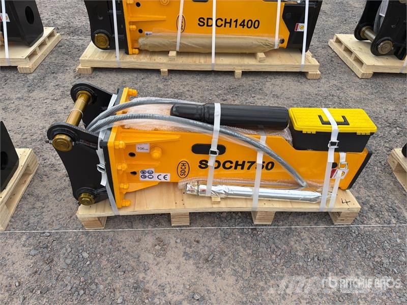 SDCH 750 Martillo Hidraulico (Sin Usar) / Hydrauli Hammer / Brecher