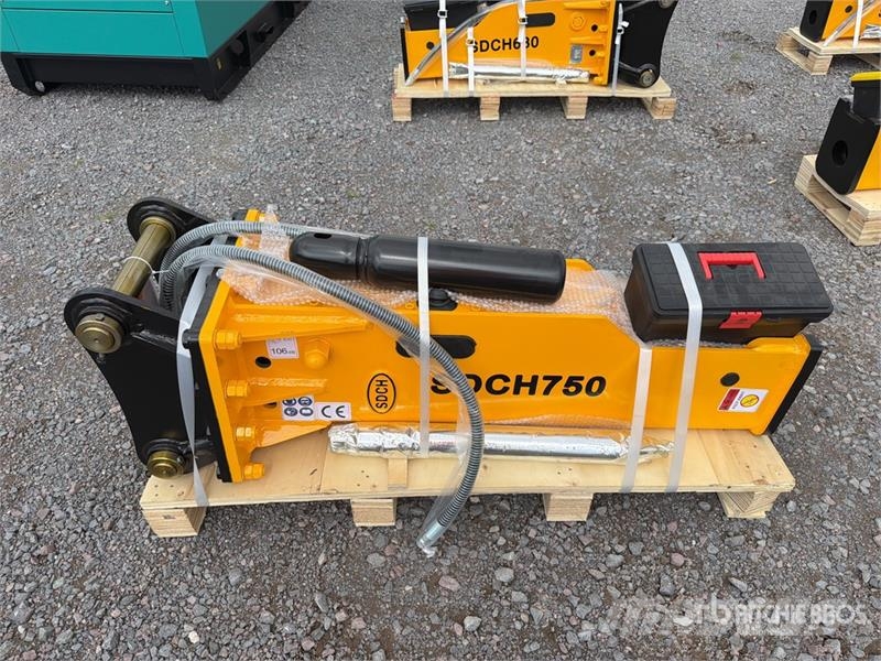  SDCH 750 Martillo Hidraulico (Sin Usar) / Hydrauli Hammers / Breakers