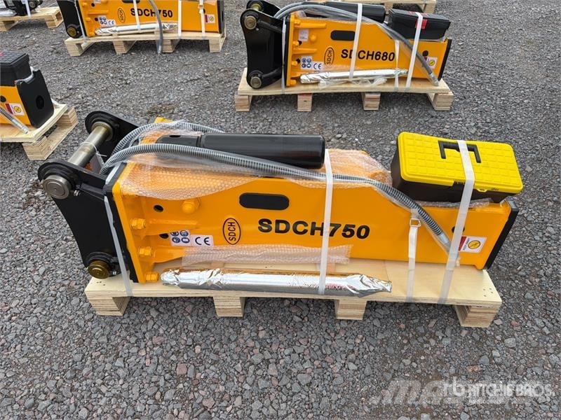  SDCH 750 Martillo Hidraulico (Sin Usar) / Hydrauli Hammers / Breakers