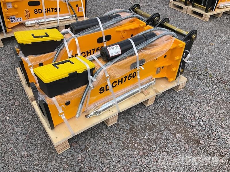  SDCH 750 Martillo Hidraulico (Sin Usar) / Hydrauli Hammers / Breakers