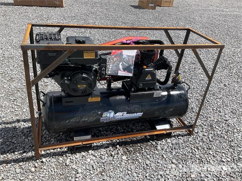 SDLANCH S60GAL Skid-Mounted 60 gal Compresor de Ai Kompressorer
