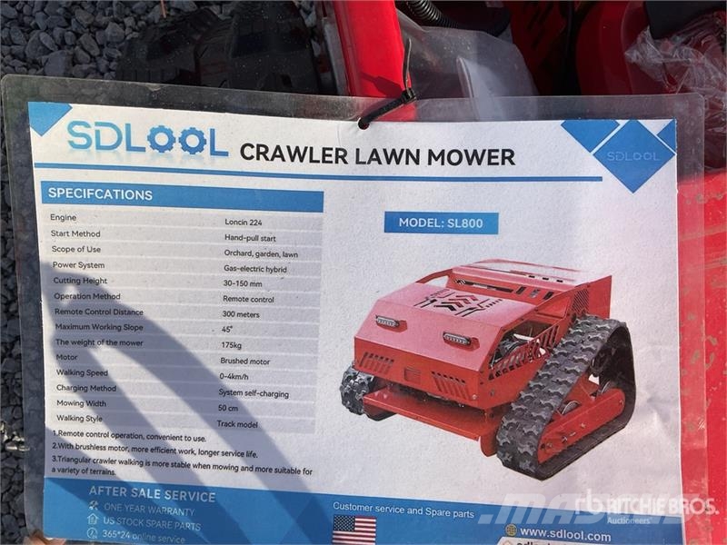  SDLOOL 800 Podadora sobre Orugas (Sin Usar) / Lawn ركوب الحشائش