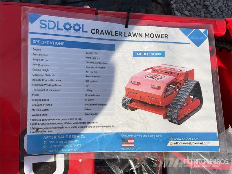  SDLOOL 800 Podadora sobre Orugas (Sin Usar) / Lawn ركوب الحشائش