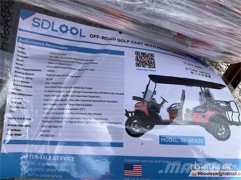  SDLOOL GC42S Electric Carro de Golf (Sin Usar) / G عربات الجولف
