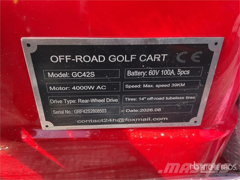SDLOOL GC42S Electric Carro de Golf (Sin Usar) / G Golf vozila