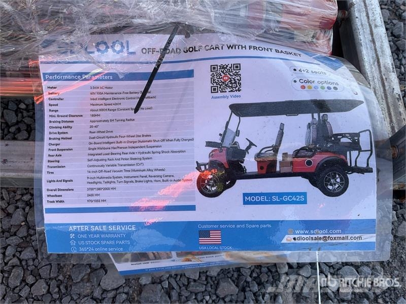 SDLOOL GC42S Electric Carro de Golf (Sin Usar) / G Golf vozila