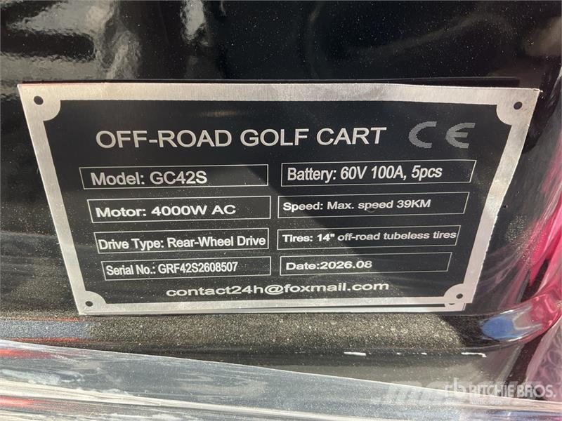 SDLOOL GC42S Electric Carro de Golf (Sin Usar) / G Golf vozila