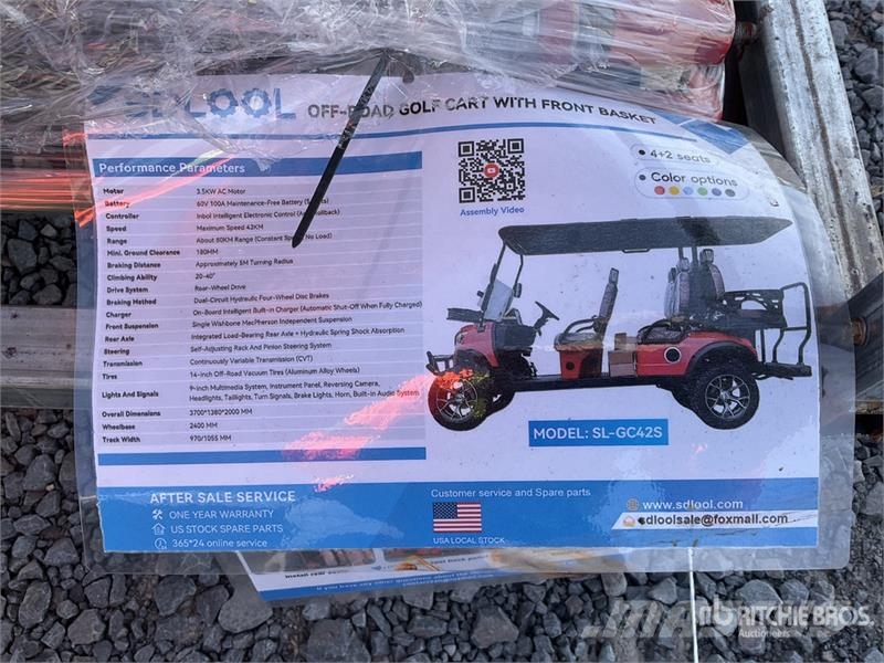 SDLOOL GC42S Electric Carro de Golf (Sin Usar) / G Golf vozila
