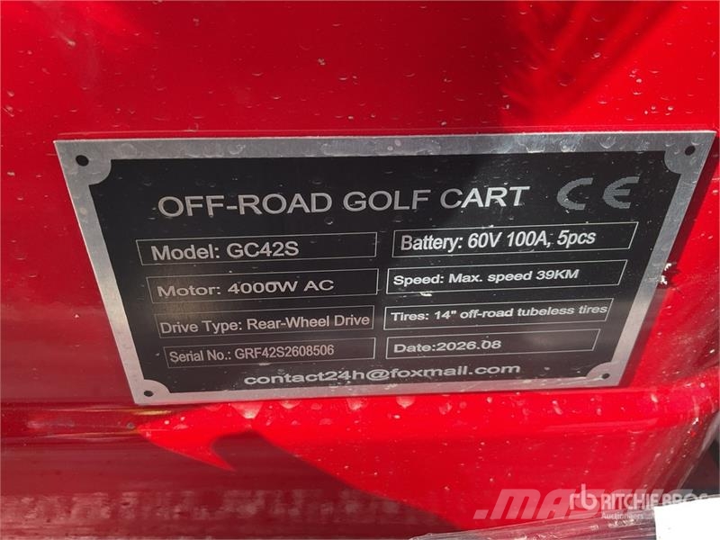 SDLOOL GC42S Electric Carro de Golf (Sin Usar) / G Golf vozila
