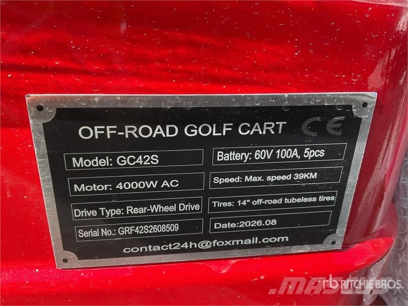 SDLOOL GC42S Electric Carro de Golf (Sin Usar) / G Golf vozila