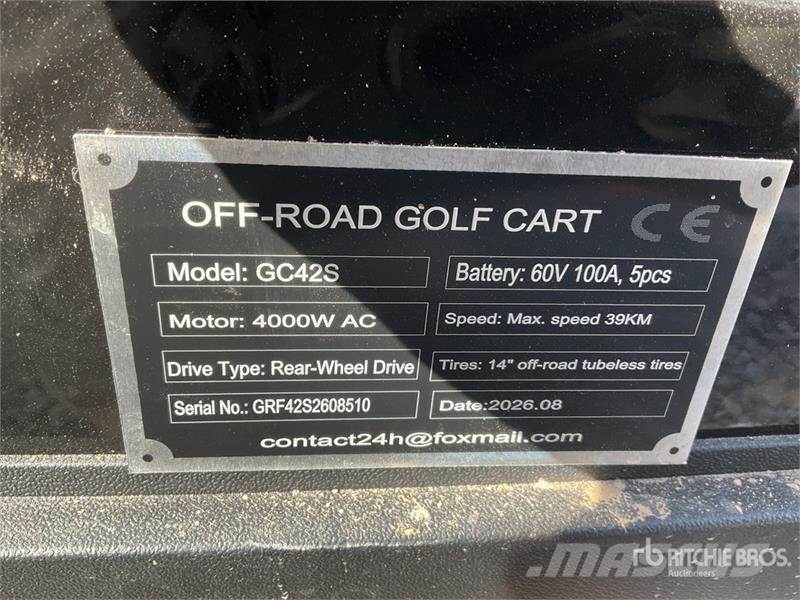 SDLOOL GC42S Electric Carro de Golf (Sin Usar) / G Гольф-мобілі