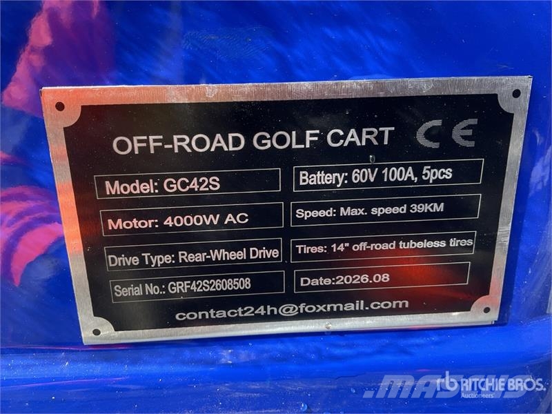 SDLOOL GC42S Electric Carro de Golf (Sin Usar) / G Golf vozila