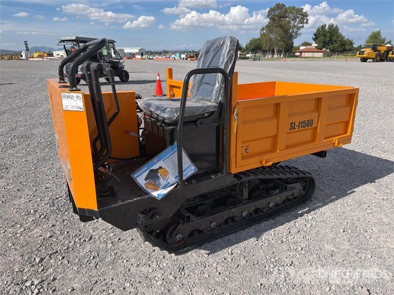  SDLOOL J1500 Mini Crawler Mini Volteo sobre Orugas عربات نقل قلابة للمواقع