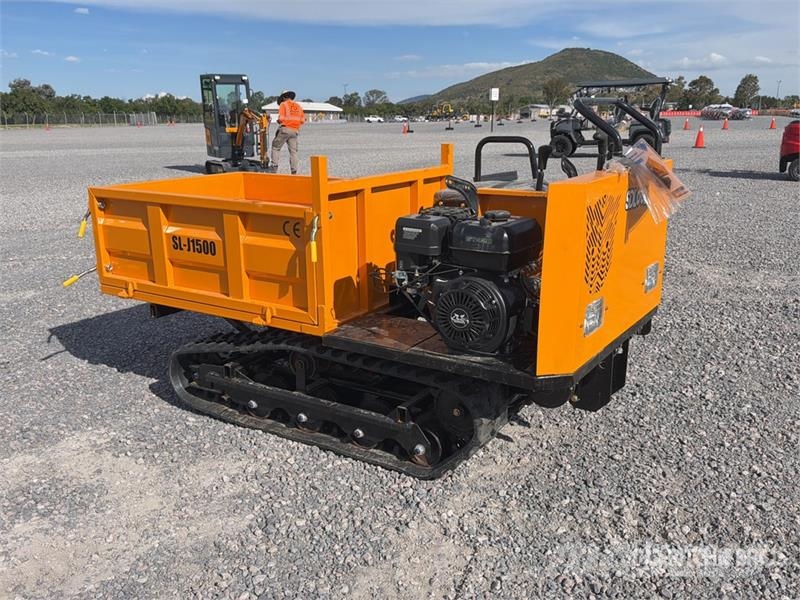  SDLOOL J1500 Mini Crawler Mini Volteo sobre Orugas عربات نقل قلابة للمواقع